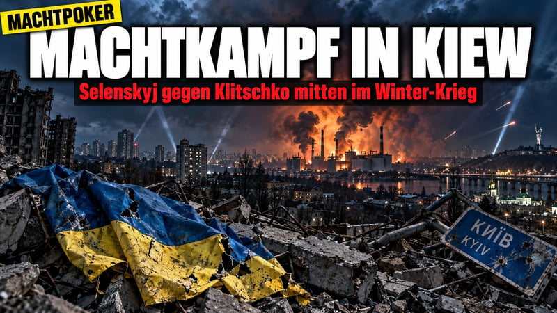Machtpoker im Bombenhagel: Will Selenskyj Klitschko stürzen?