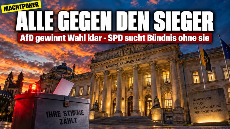 Machtpoker in Magdeburg: Alle gegen den Wahlsieger – geht das gut?