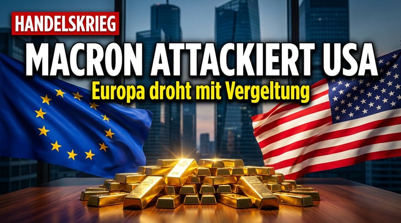 Macron wettert gegen Trump: Frankreichs Präsident fordert europäische Gegenwehr im Zollkrieg
