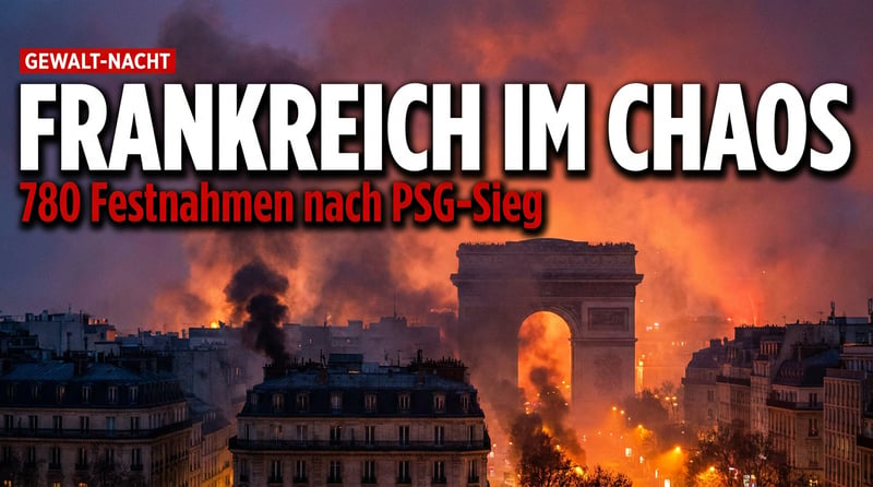 Macrons leere Drohungen: «Es ist vorbei» – doch in Frankreich brennt es weiter