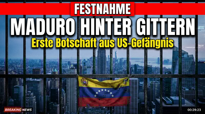Maduro hinter Gittern: Venezuelas gestürzter Machthaber gibt Lebenszeichen aus US-Gefängnis