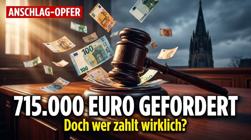 Magdeburg-Anschlag: Opfer fordern 715.000 Euro Schmerzensgeld – doch wer zahlt am Ende wirklich?