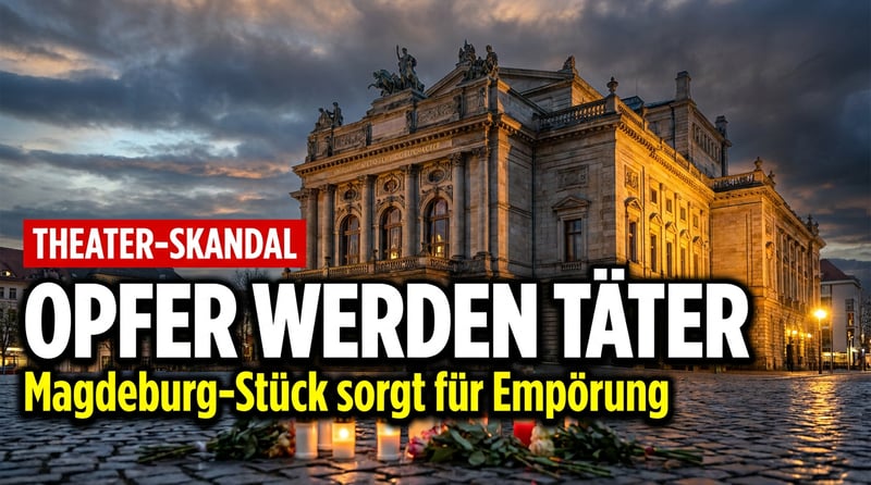 Magdeburg-Attentat als Bühnenstück: Wenn die Opfer zu Tätern umgedeutet werden
