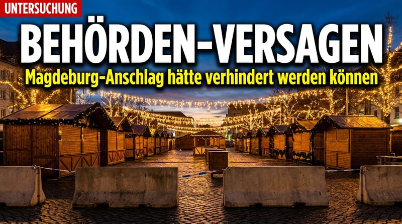 Magdeburger Weihnachtsmarkt-Anschlag: Behördenversagen ebnete dem Todesfahrer den Weg