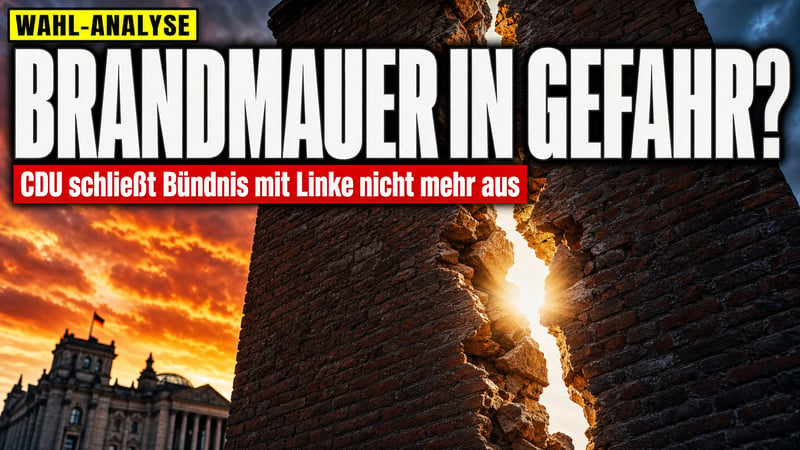 Magdeburger Wortakrobatik: Fällt jetzt die Brandmauer zur Linken?