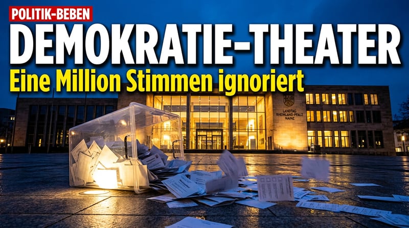Mainzer Demokratie-Theater: Wie eine Million Wählerstimmen einfach entsorgt werden