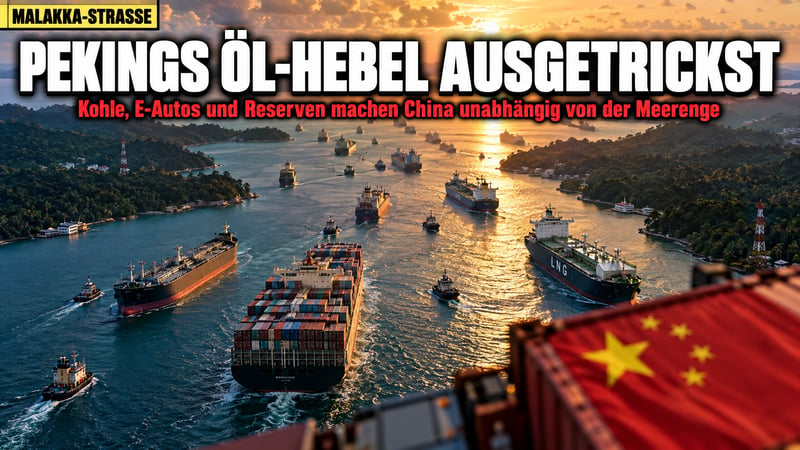 Malakka-Falle entschärft: Wie Peking Washingtons Ölhebel stumpf macht