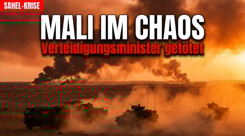 Mali im Chaos: Verteidigungsminister bei Dschihadisten-Angriff getötet – Der Sahel brennt