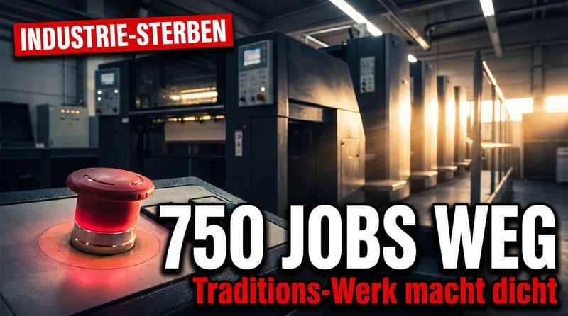 Manroland am Ende: 750 Jobs verschwinden – wie der deutsche Maschinenbau systematisch zugrunde gerichtet wird