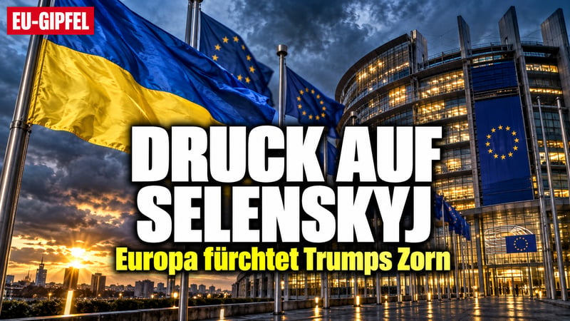Maulkorb für Selenskyj? Europa zittert vor Trumps Zorn