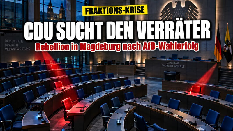 Maulwurf-Jagd in Magdeburg: CDU-Fraktion zerlegt sich selbst!