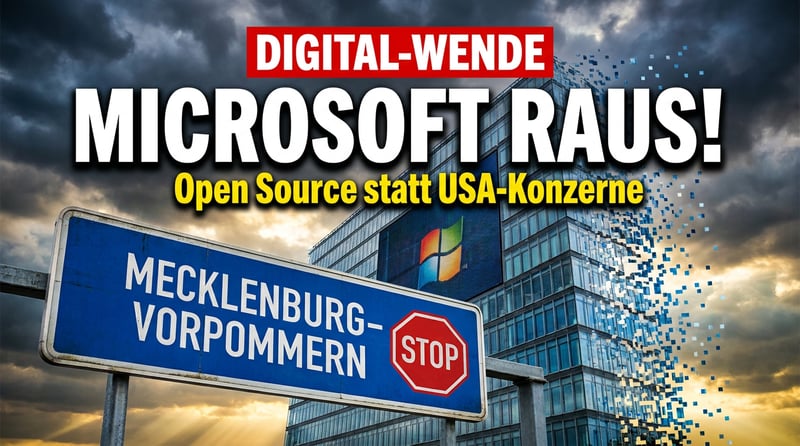 Mecklenburg-Vorpommern zeigt Microsoft die kalte Schulter – ein Weckruf für ganz Deutschland