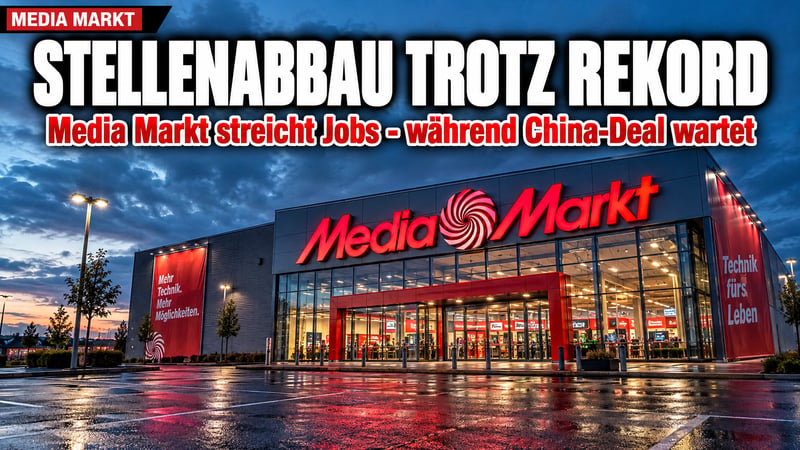 Media Markt streicht Stellen – trotz Rekordkasse und China-Deal