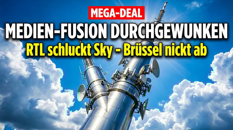 Medien-Megafusion durchgewunken: Brüssel segnet RTL-Sky-Deal bedingungslos ab