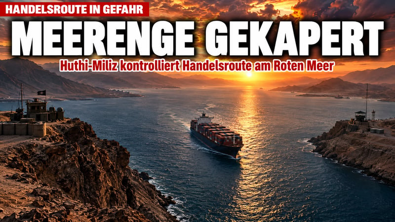 Meerenge gekapert: Wie ein Wüstenkrieg Europas Handelsader würgt