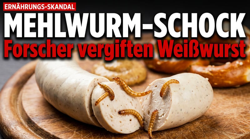 Mehlwurm in der Weißwurst: Wenn die Wissenschaft unser Kulturgut zu Insektenfutter degradiert