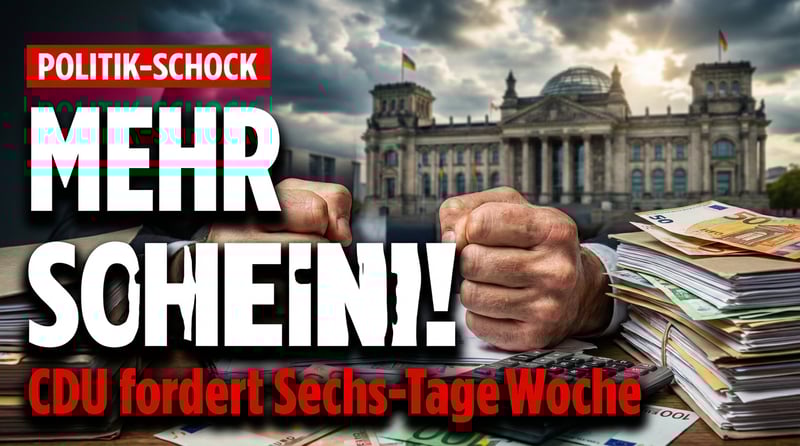 Mehr Schuften für den Staat: CDU-Ministerpräsident fordert Deutsche zur Mehrarbeit auf