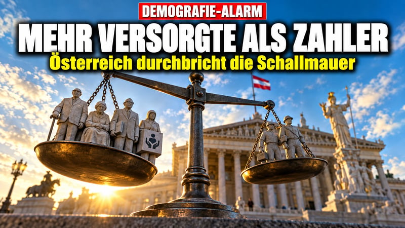 Mehr Versorgte als Zahler: Österreich durchbricht die Schallmauer!