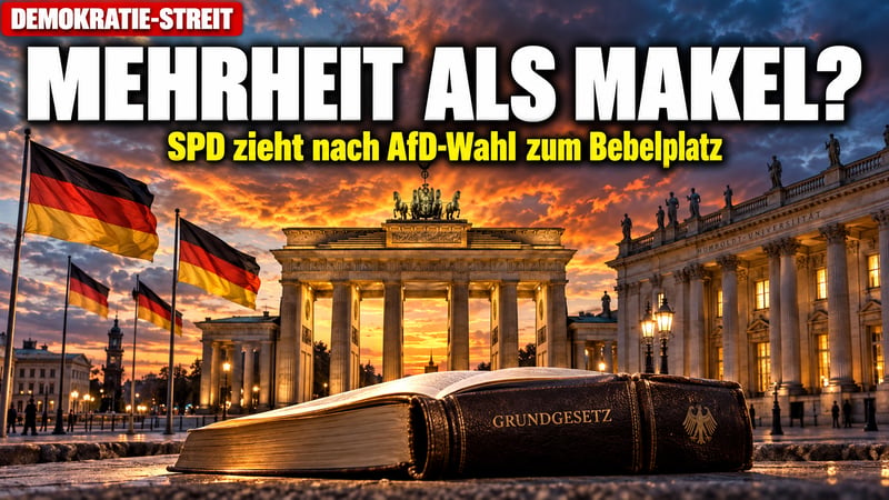 Mehrheit als Makel? Steinmeier, die SPD und der Marsch zum Bebelplatz
