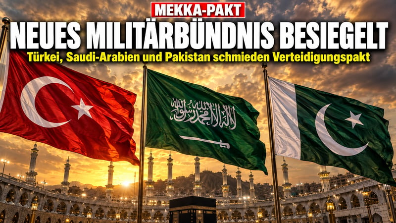 Mekka-Pakt: NATO-Land Türkei schmiedet Militärbündnis mit Atommacht!