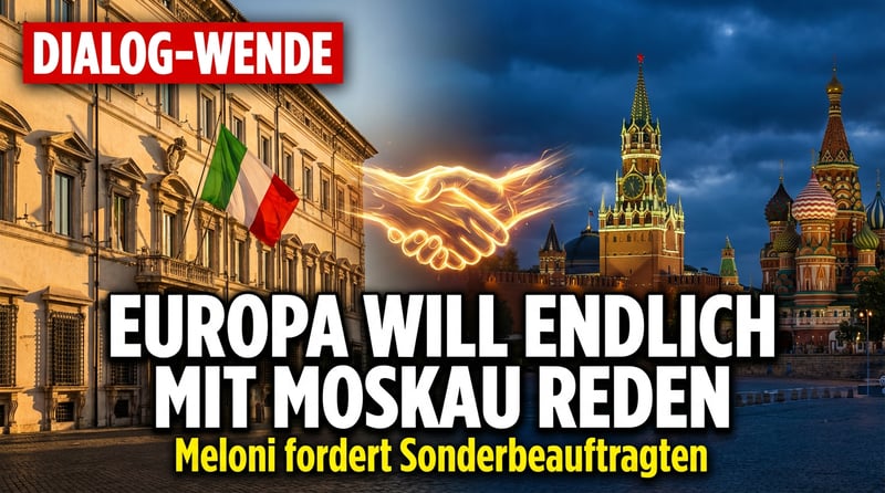 Meloni fordert Dialog mit Moskau: Europas späte Einsicht in die Realität