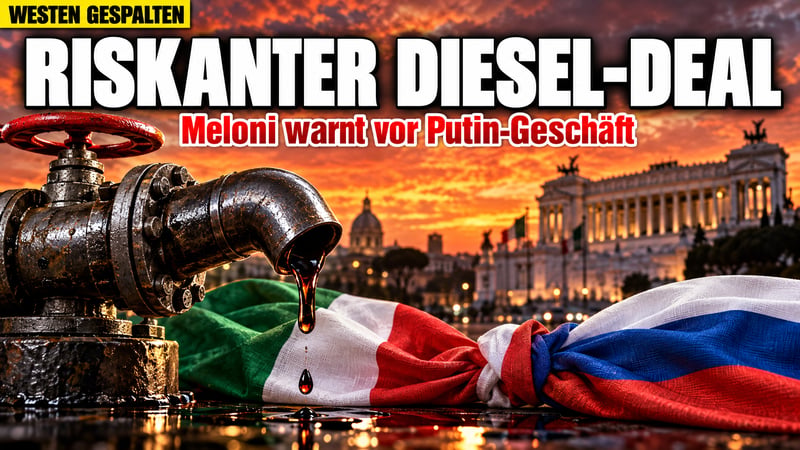 Meloni gegen Trump: Roms Absage an den Diesel-Deal mit Putin