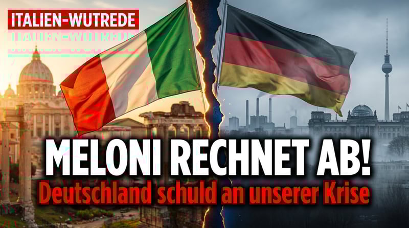 Meloni rechnet mit Deutschland ab: „Wir zahlen den höchsten Preis für eure Rezession"