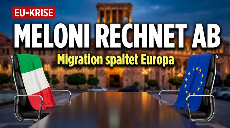 Meloni stellt von der Leyen bloß: Italiens Premier rechnet mit der Migrationspolitik der EU ab