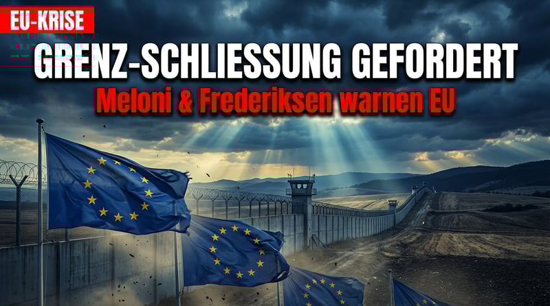 Meloni und Frederiksen fordern Grenzschließung – und entlarven damit Europas jahrelanges Versagen