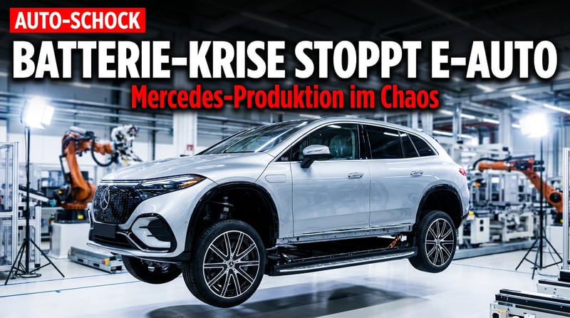 Mercedes' Elektro-Hoffnung stottert: Wenn selbst der Vorzeige-Stromer an fehlenden Batterien scheitert