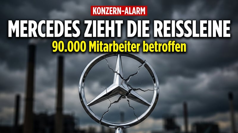 Mercedes schlägt Alarm: Wenn der deutsche Vorzeige-Konzern die Reißleine zieht