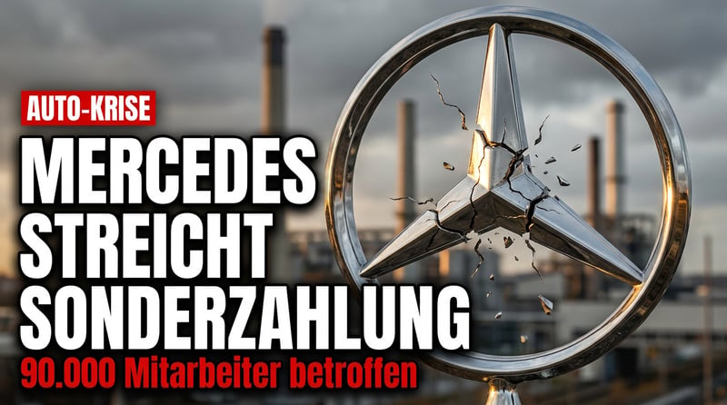Mercedes streicht die Sonderzahlung: Wie Deutschlands Autobauer im eigenen Land zum Sanierungsfall werden