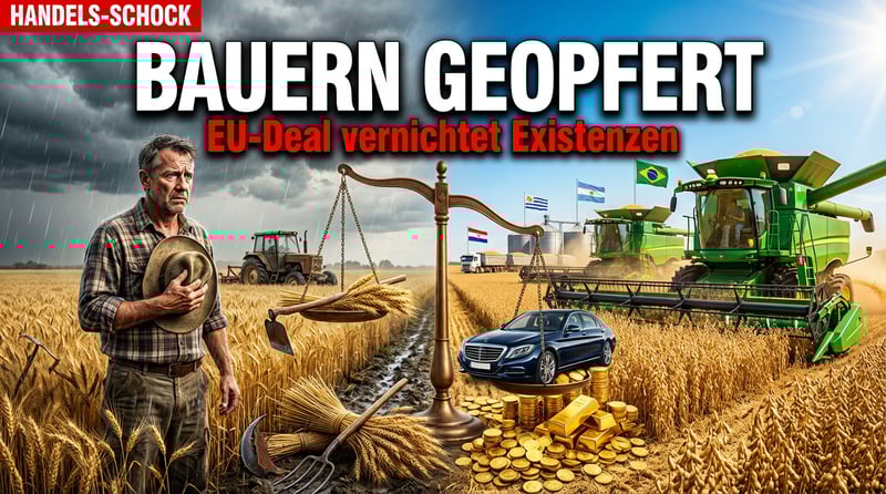Mercosur-Deal besiegelt: EU opfert Europas Bauern auf dem Altar des Freihandels