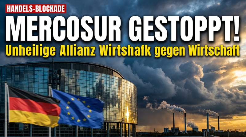 Mercosur-Debakel: Wie Grüne und Linke gemeinsam mit der AfD Deutschlands Wirtschaft torpedieren