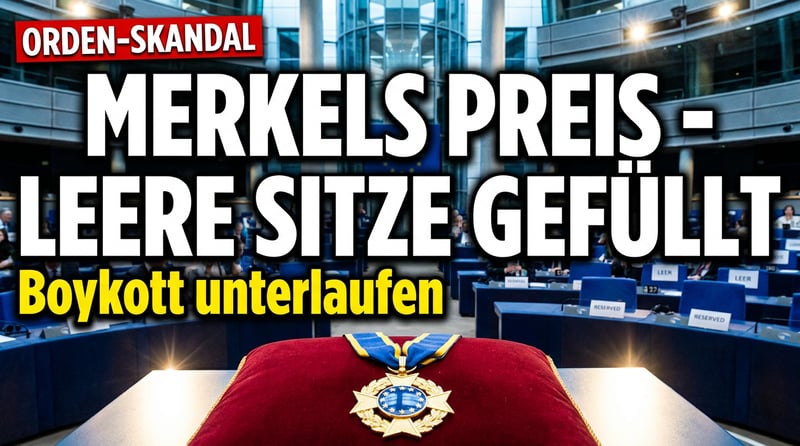 Merkels Orden und der Ruf nach Maulkorb: Eine Inszenierung mit fragwürdigem Beigeschmack