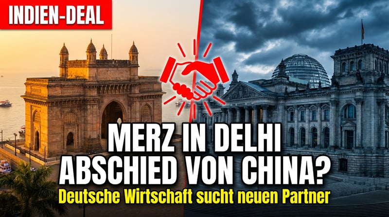Merz auf Brautschau in Delhi: Warum Deutschland plötzlich um Indien buhlt