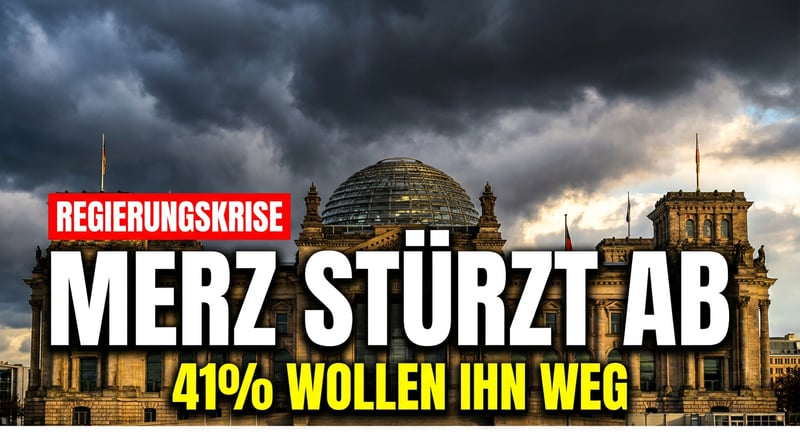 Merz auf dem absteigenden Ast: Jeder Vierte glaubt nicht mehr an den Kanzler