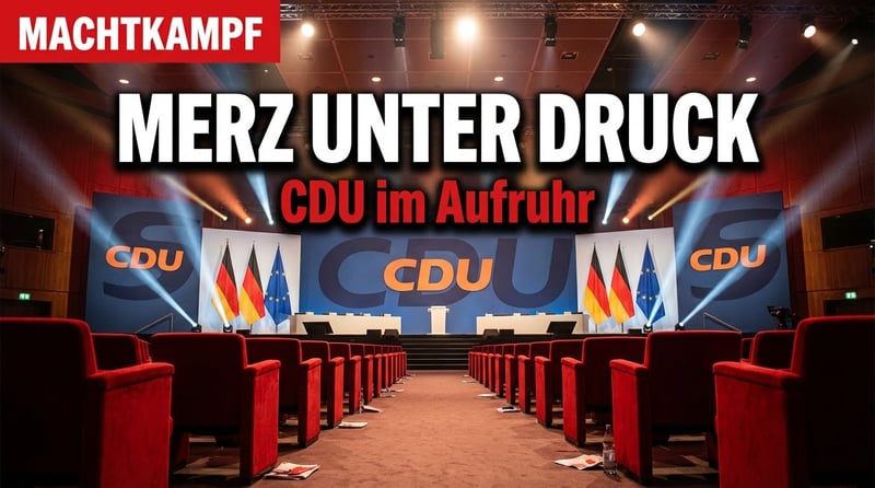 Merz auf dem Prüfstand: CDU-Parteitag wird zur Nagelprobe für den angeschlagenen Kanzler