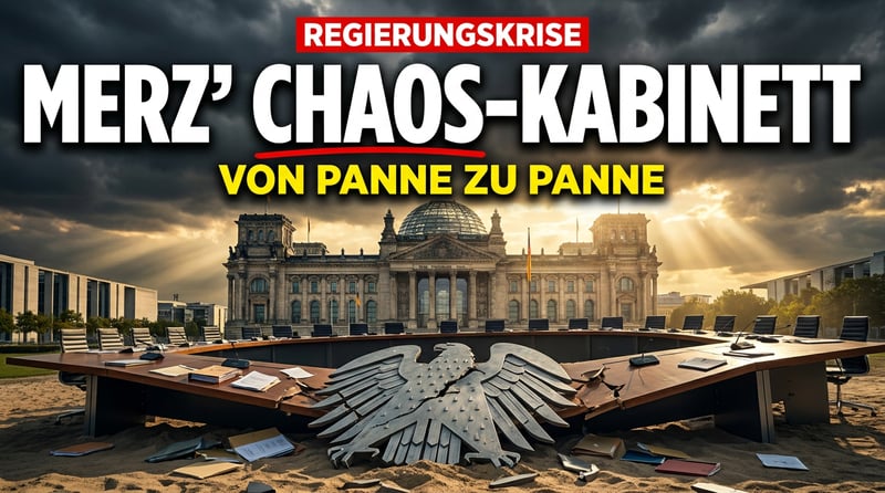 Merz' Chaos-Kabinett: Wie ein Kanzler von einer Panne zur nächsten stolpert
