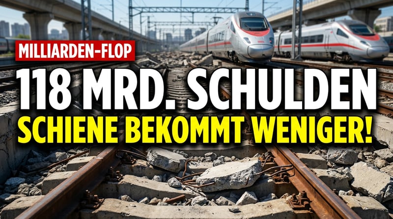 Merz' „Comeback der Infrastruktur": Wenn 118 Milliarden neue Schulden nicht einmal für die Schiene reichen