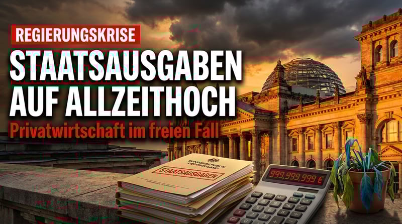 Merz' eigene Messlatte entlarvt ihn: Deutschland driftet in die Staatswirtschaft ab