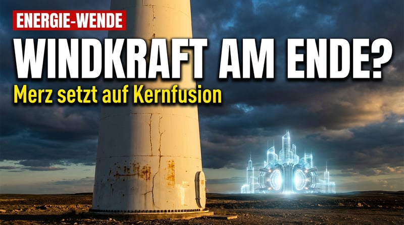 Merz' Energiepolitik: Windkraft als Auslaufmodell, Kernfusion als Luftschloss?
