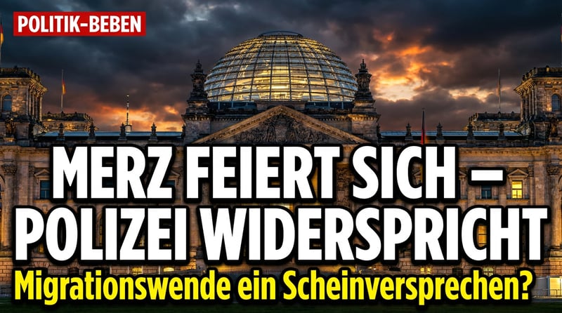 Merz feiert sich für die Migrationswende – doch Polizei und Experten zerpflücken das Eigenlob