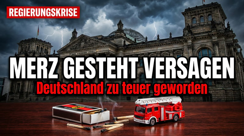Merz' große Selbstkritik: Wenn der Brandstifter plötzlich die Feuerwehr ruft
