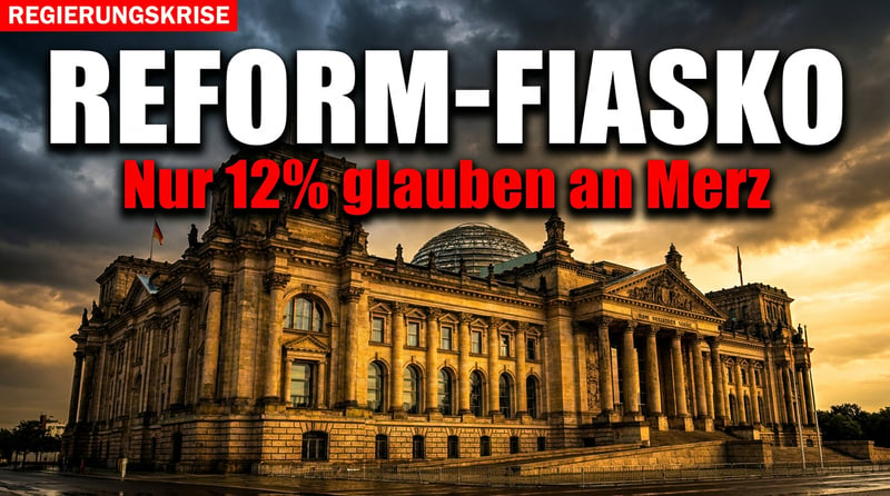 Merz' großes Reformpaket floppt: Nur 12 Prozent glauben an Besserung – 61 Prozent bangen um die Meinungsfreiheit