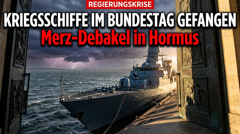 Merz im Hormus-Debakel: Deutsche Kriegsschiffe stecken im Bundestag fest – die Blamage einer überforderten Regierung