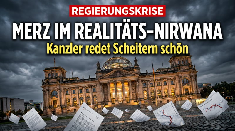 Merz im Realitäts-Nirwana: Ein Kanzler, der sein eigenes Scheitern schönredet