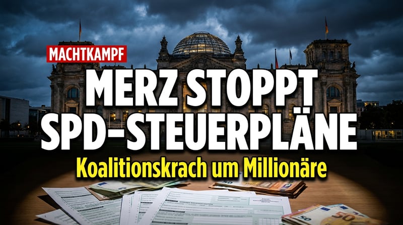 Merz im Schaukampf mit der SPD: Kanzler poltert gegen Klingbeils Steuerpläne – doch wer glaubt's noch?