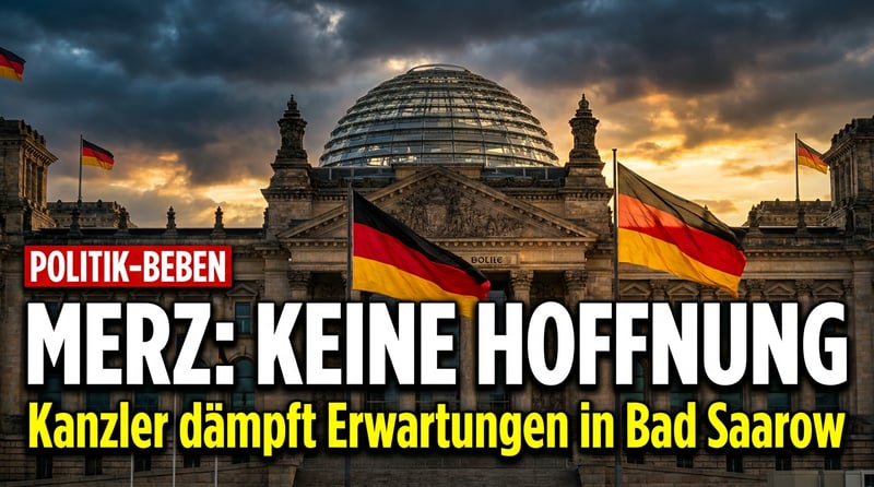 Merz in Bad Saarow: Die Kunst, dem deutschen Bürger nichts zu versprechen