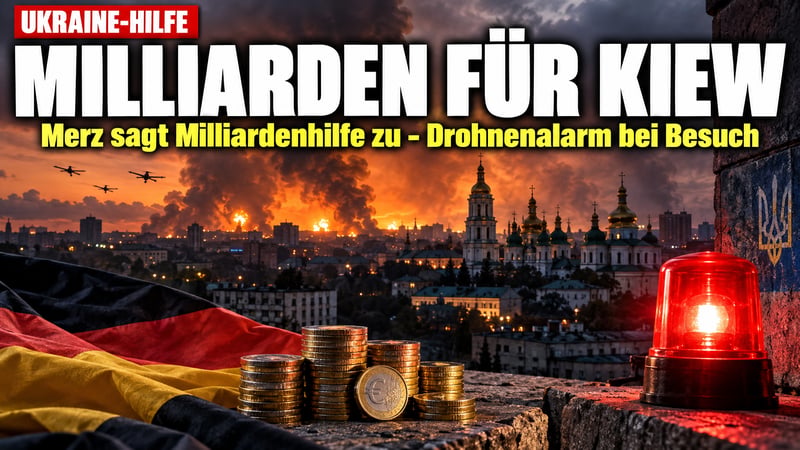 Merz in Kiew: Milliarden-Zusage – und ein heikles Geschichtskapitel